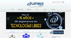 Desktop Screenshot of latinux.org