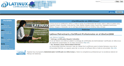 Desktop Screenshot of certificacion.latinux.org